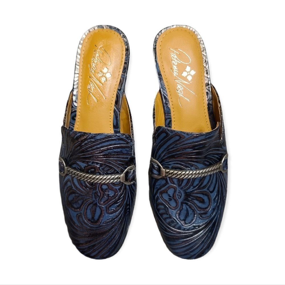 PATRICIA NASH Navy Tobbaco Fields Tilly NEW Size 6